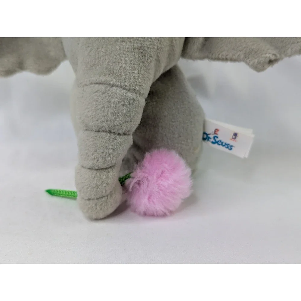 Manhattan Toys Dr Seuss Horton Elephant Mini Puppet 5 Inch 2008 Plush Lot‎